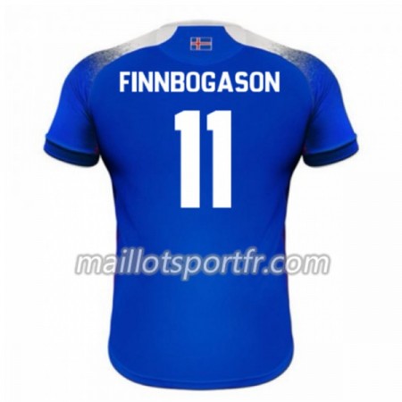 Maillot de Foot Islande Finnbogason 11 Domicile Coupe du monde 2018